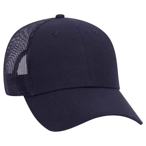 GALLS POLYESTER/COTTON 6-PANEL MESH BACK HAT
